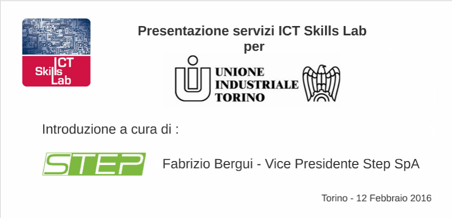 LinUp presente alla presentazione servizi ICT Skills Lab